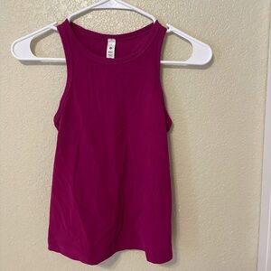 Lululemon Align Waist-Length Racerback Tank Top
Magenta Purple